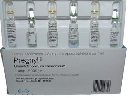 buy Pregnyl (Chorionic Gonadotropin) 5000 I.U online