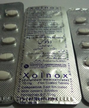 Buy Xolnox (Zolpidem Hemitartrate) 10mg online
