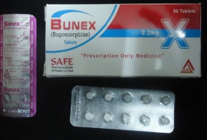 Bunex (Buprenorphine) 0.20mg