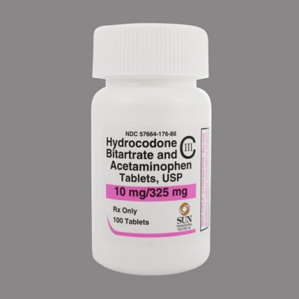 Hydrocodone Bitartrate 10/325