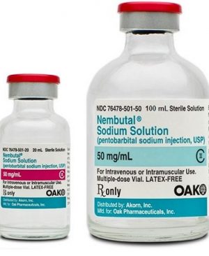 01Nembutal Pentobarbital sodium 50mg/ml