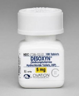 Desoxyn 5mg (Methamphetamine Hcl)