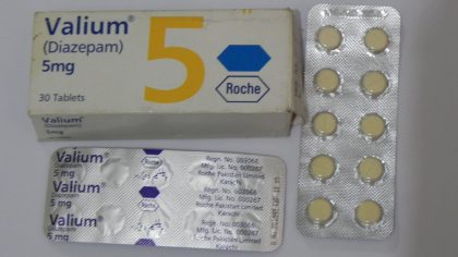 Diazepam valium 5mg
